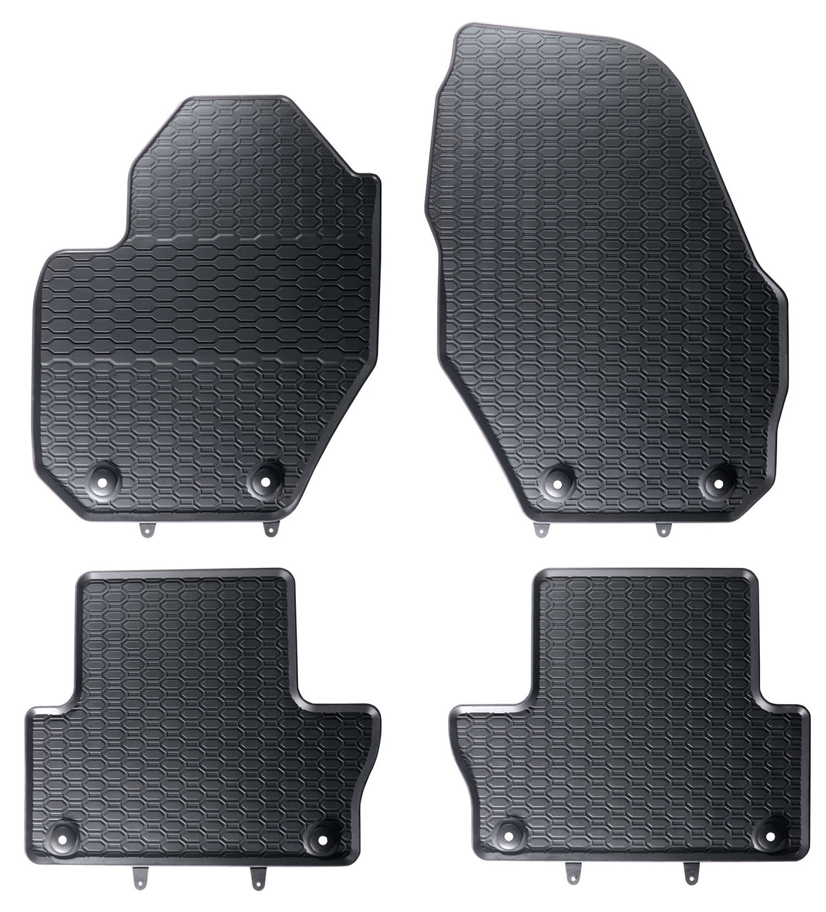 Dywaniki gumowe Geyer&Hosaja czarne do VOLVO XC60 1 I 156 SUV 2008 - 2017_2