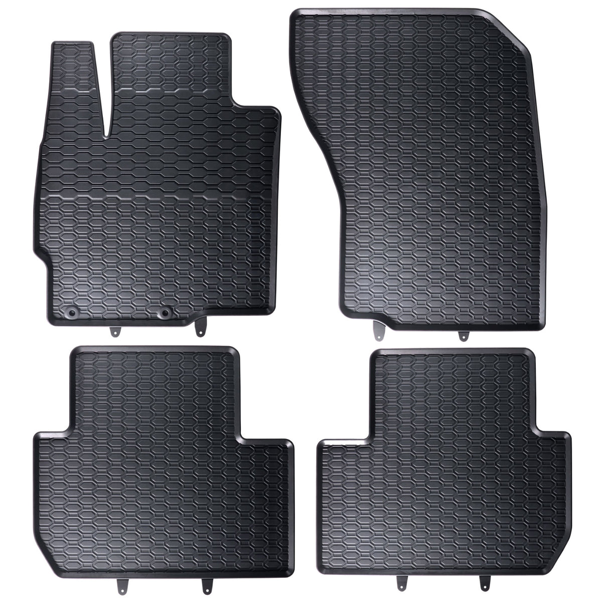 Dywaniki gumowe Geyer&Hosaja czarne do CITROEN C4 AIRCROSS 1 I SUV 2012 - 2017_2