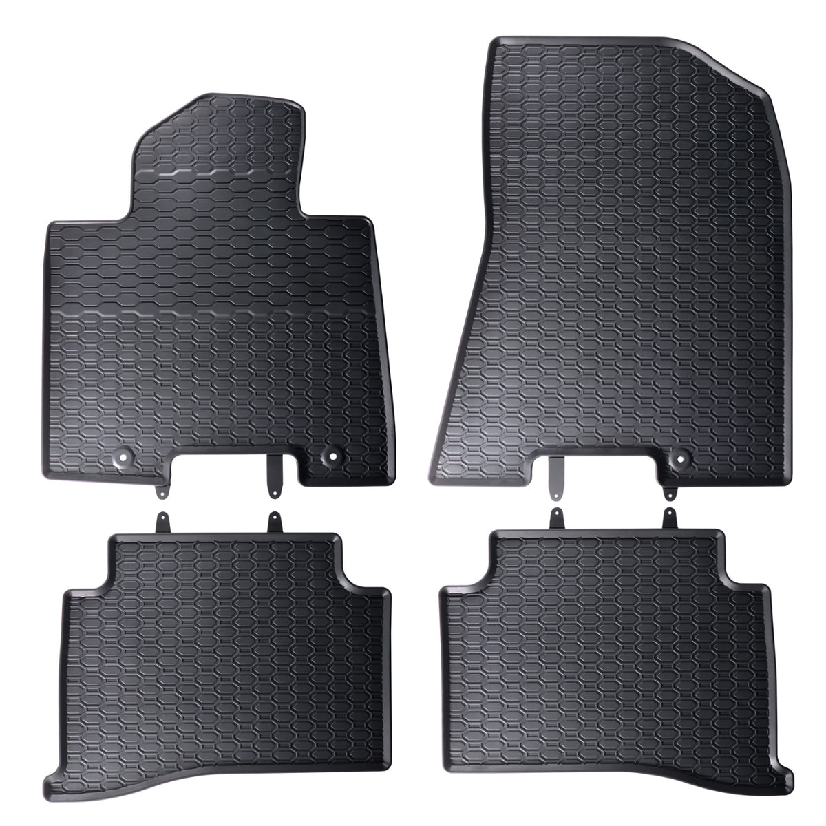 Dywaniki gumowe Geyer&Hosaja czarne do HYUNDAI TUCSON 3 III SUV 2015 - 2020_2