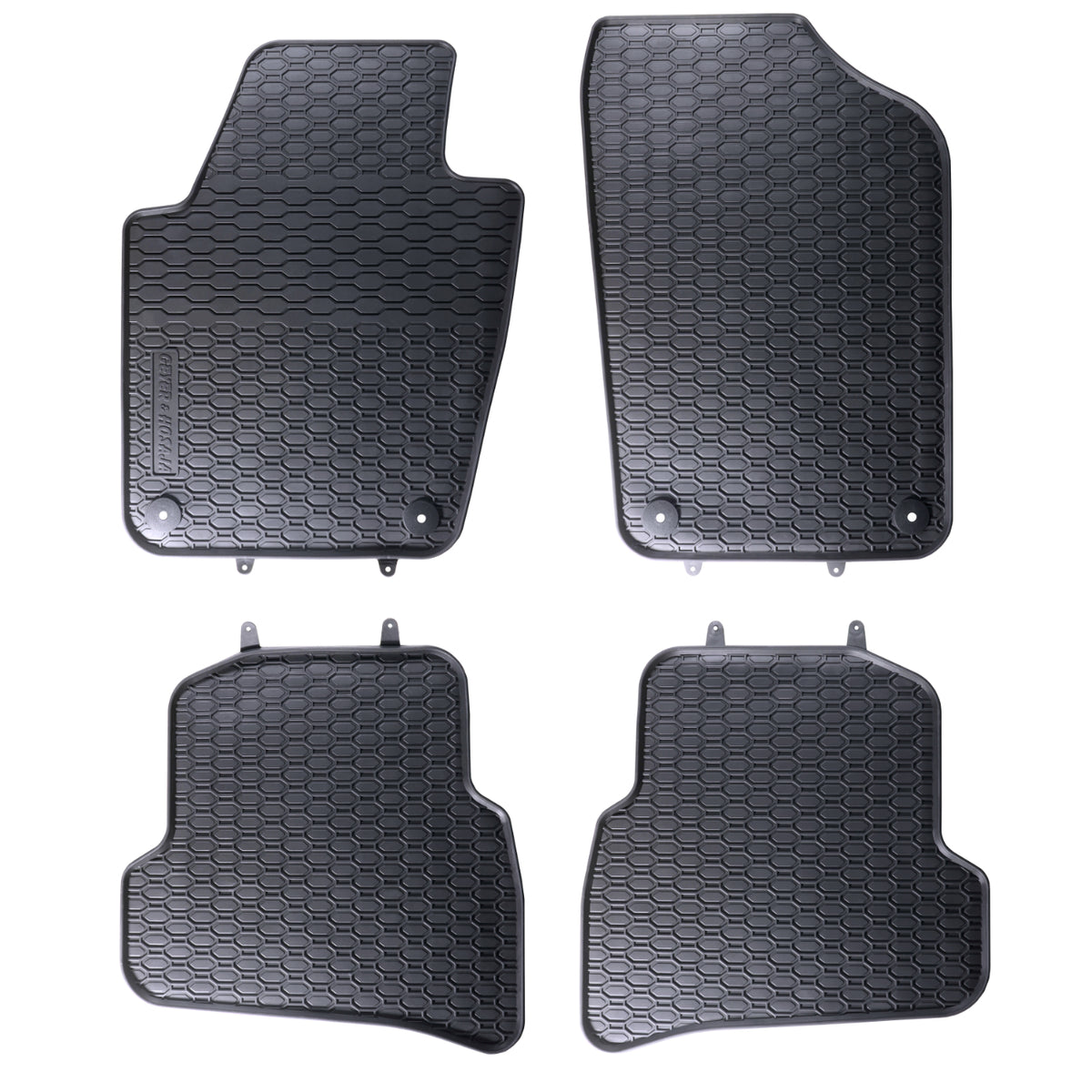 Dywaniki gumowe Geyer&Hosaja czarne do VOLKSWAGEN TAIGO 1 I SUV od 2021_2
