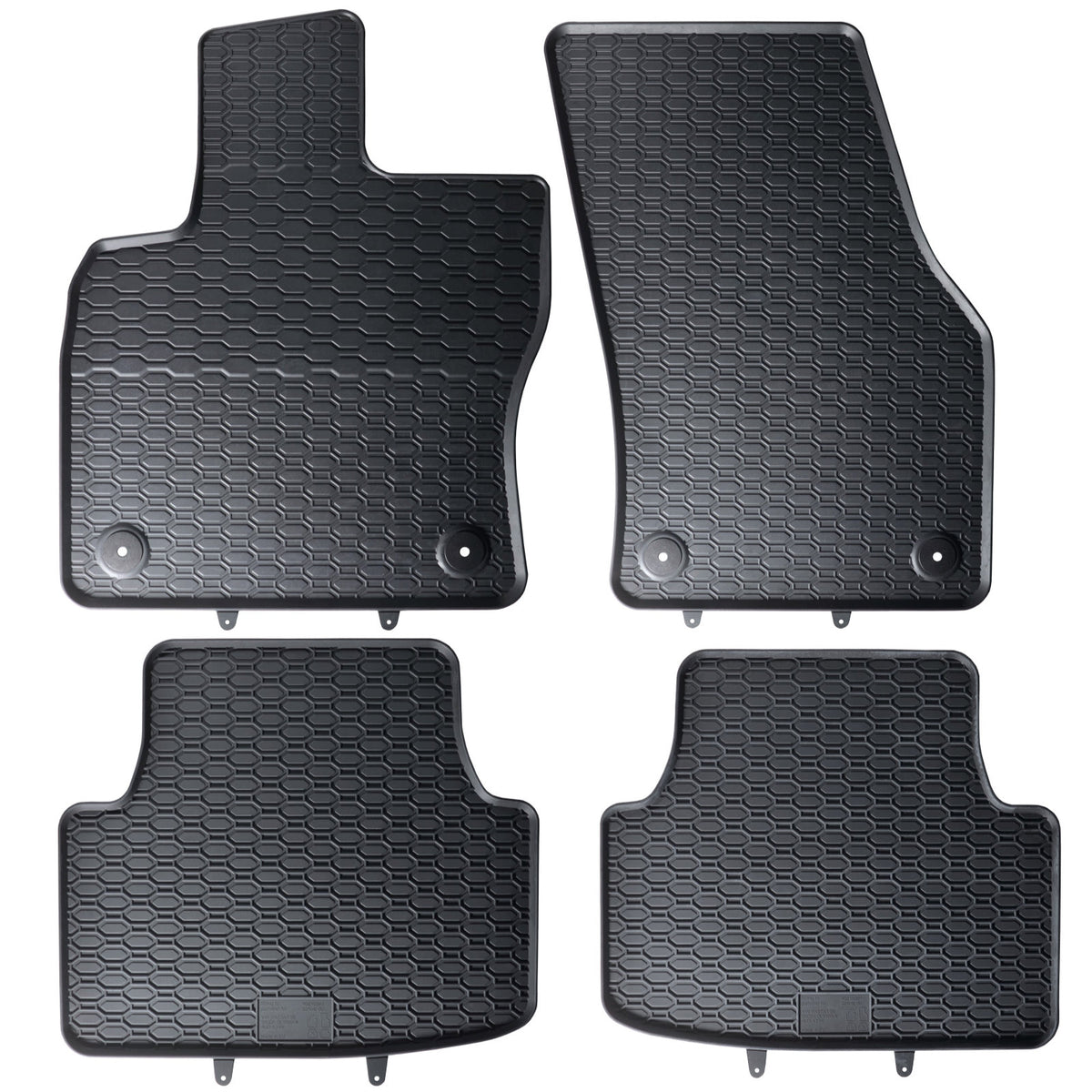 Dywaniki gumowe Geyer&Hosaja czarne do Audi Q3 1 I 8UB SUV 2011 - 2018_2