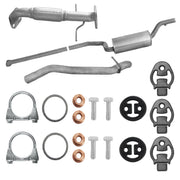 Edex Zestaw tłumików do Ford Focus 2 II MK2 od 2004 do 2012 1.6 TDCI Hatchback_1
