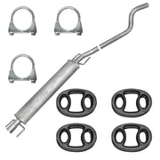 Edex Tłumik środkowy do Opel Astra 3 III H 1.6 / 1.8 Cabrio Hatchback (01.2006-05.2014)_1