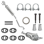 Edex Zestaw tłumików do Opel Astra 2 II G od 1998 do 2004 1.4|1.6 Hatchback_1