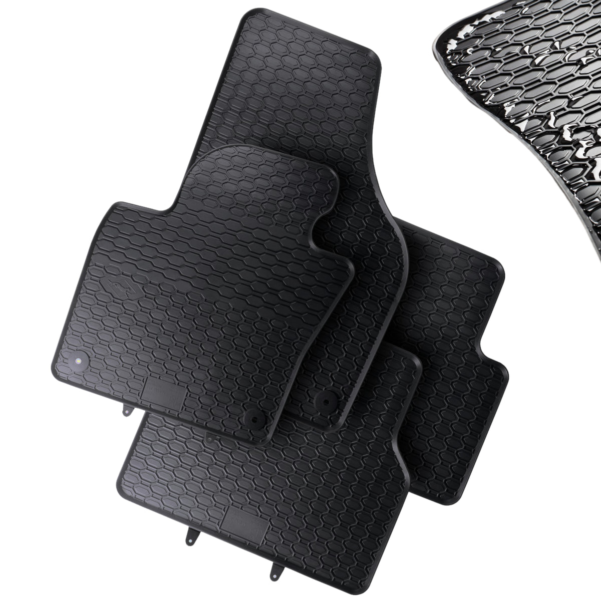 Dywaniki gumowe Geyer&Hosaja czarne do VOLKSWAGEN TIGUAN 1 I SUV 2007 - 2016_2