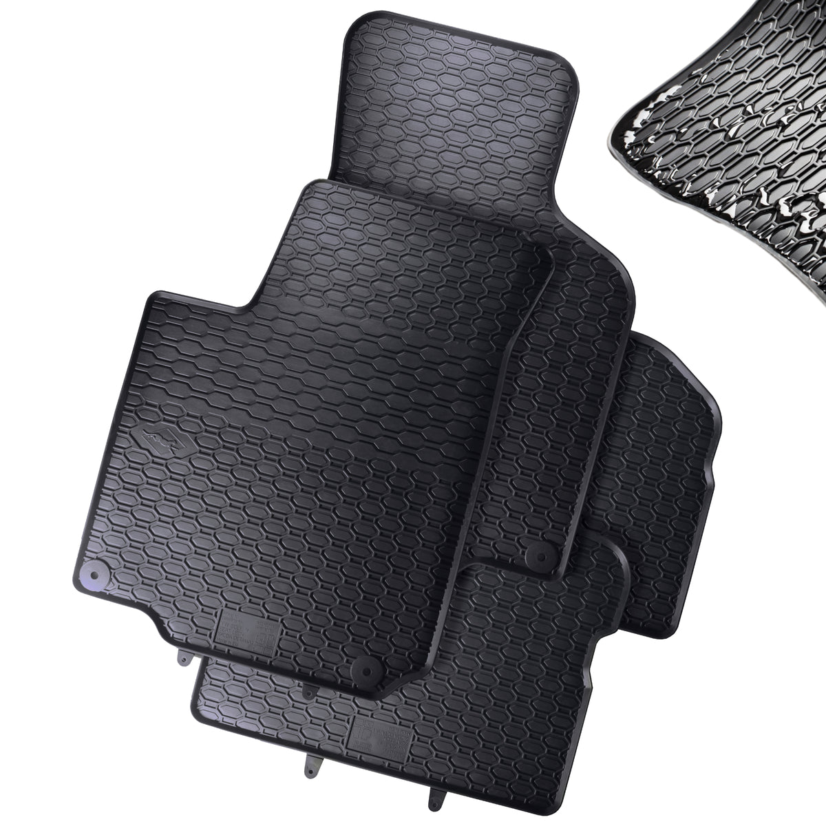 Dywaniki gumowe Geyer&Hosaja czarne do VOLKSWAGEN NEW BEETLE 1 I Hatchback Cabrio 2001 - 2010_2