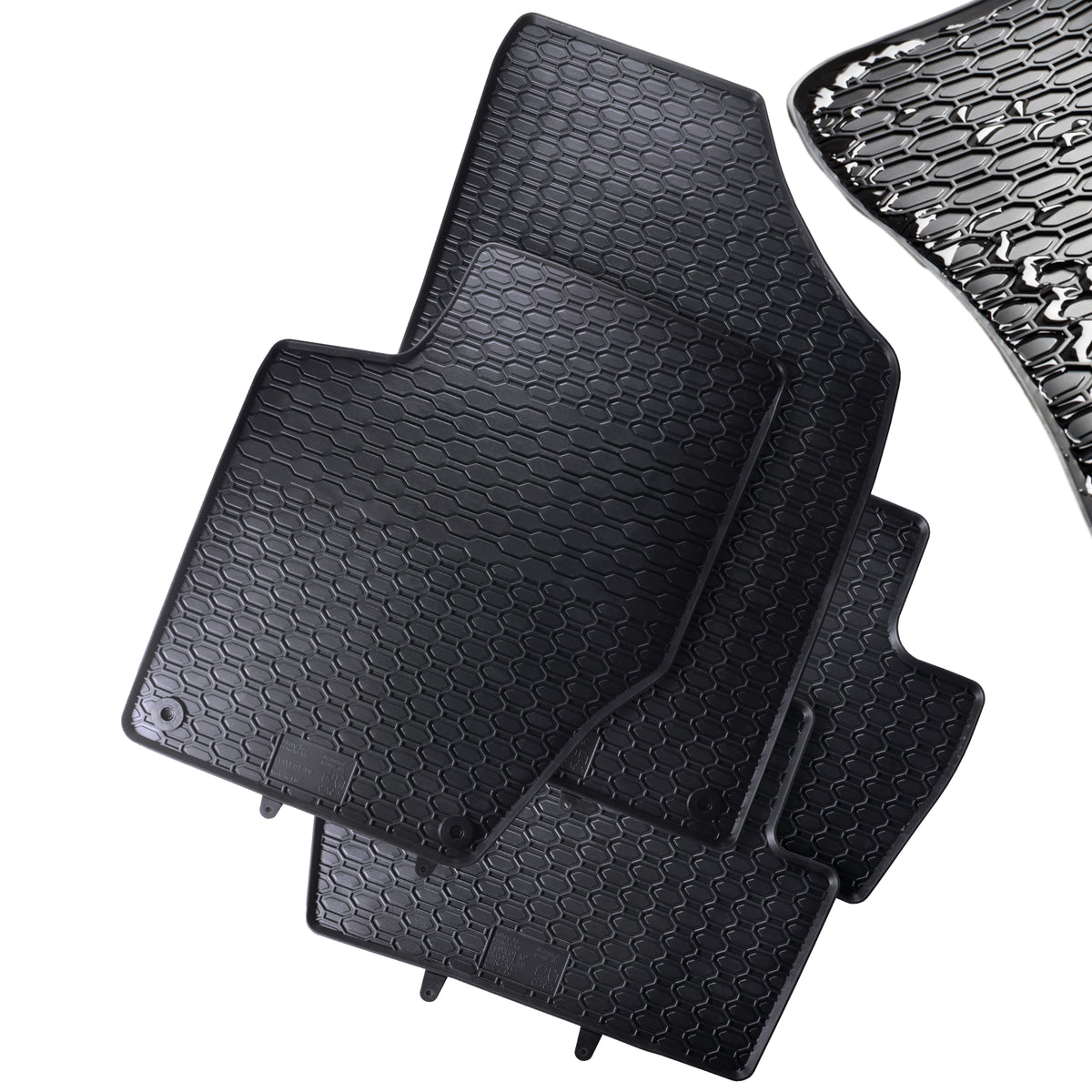 Dywaniki gumowe Geyer&Hosaja czarne do CITROEN C4 1 I Hatchback Sedan Coupe 2004 - 2012_2
