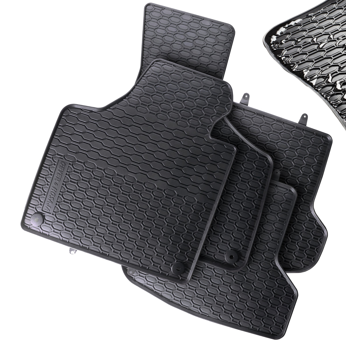 Dywaniki gumowe Geyer&Hosaja czarne do AUDI A3 8P Hatchback Sportback Cabrio 2003 - 2013_2