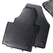 Dywaniki gumowe Geyer&Hosaja czarne do VOLKSWAGEN CADDY 3 III Van Bus 2004 - 2015_2