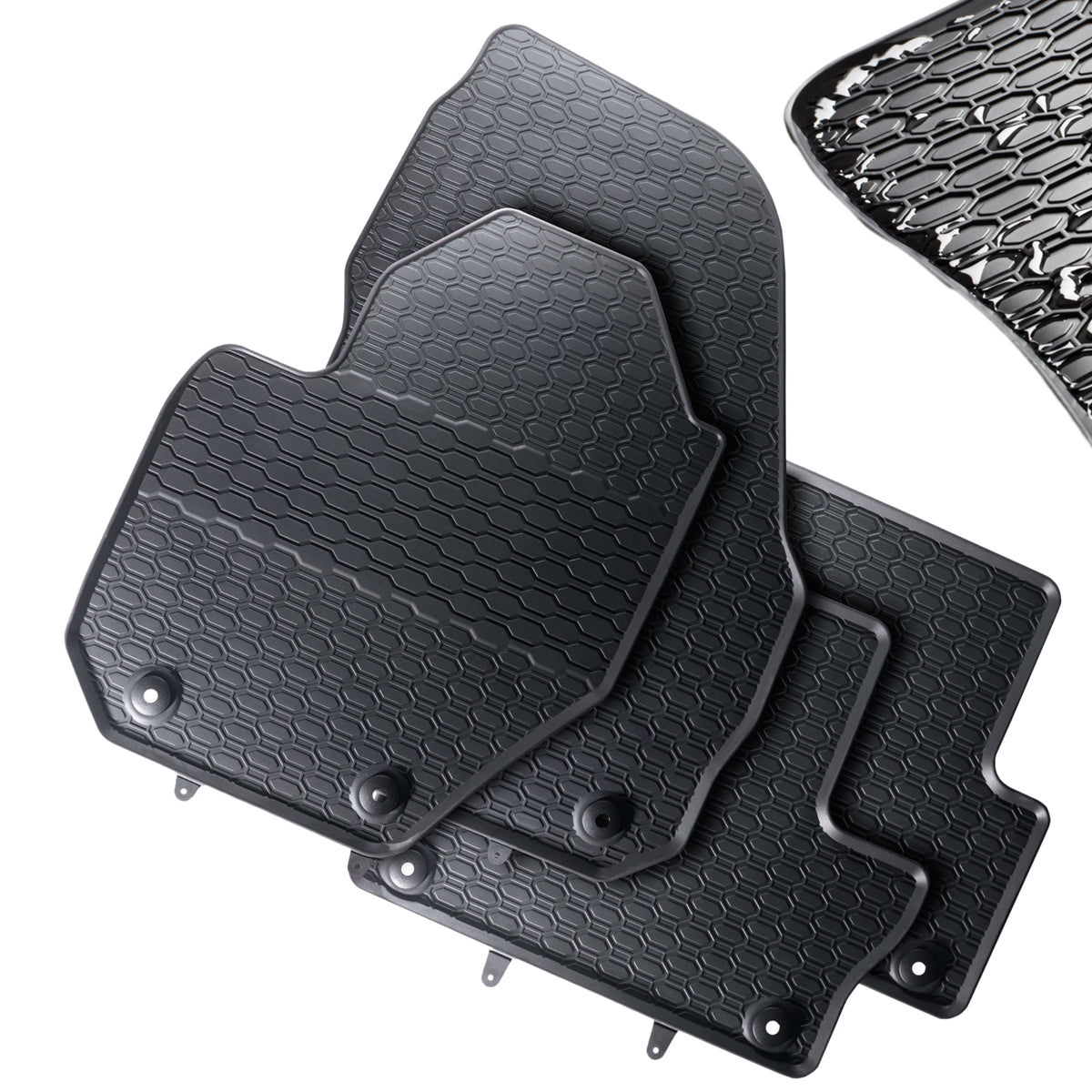 Dywaniki gumowe Geyer&Hosaja czarne do VOLVO XC60 1 I 156 SUV 2008 - 2017_2