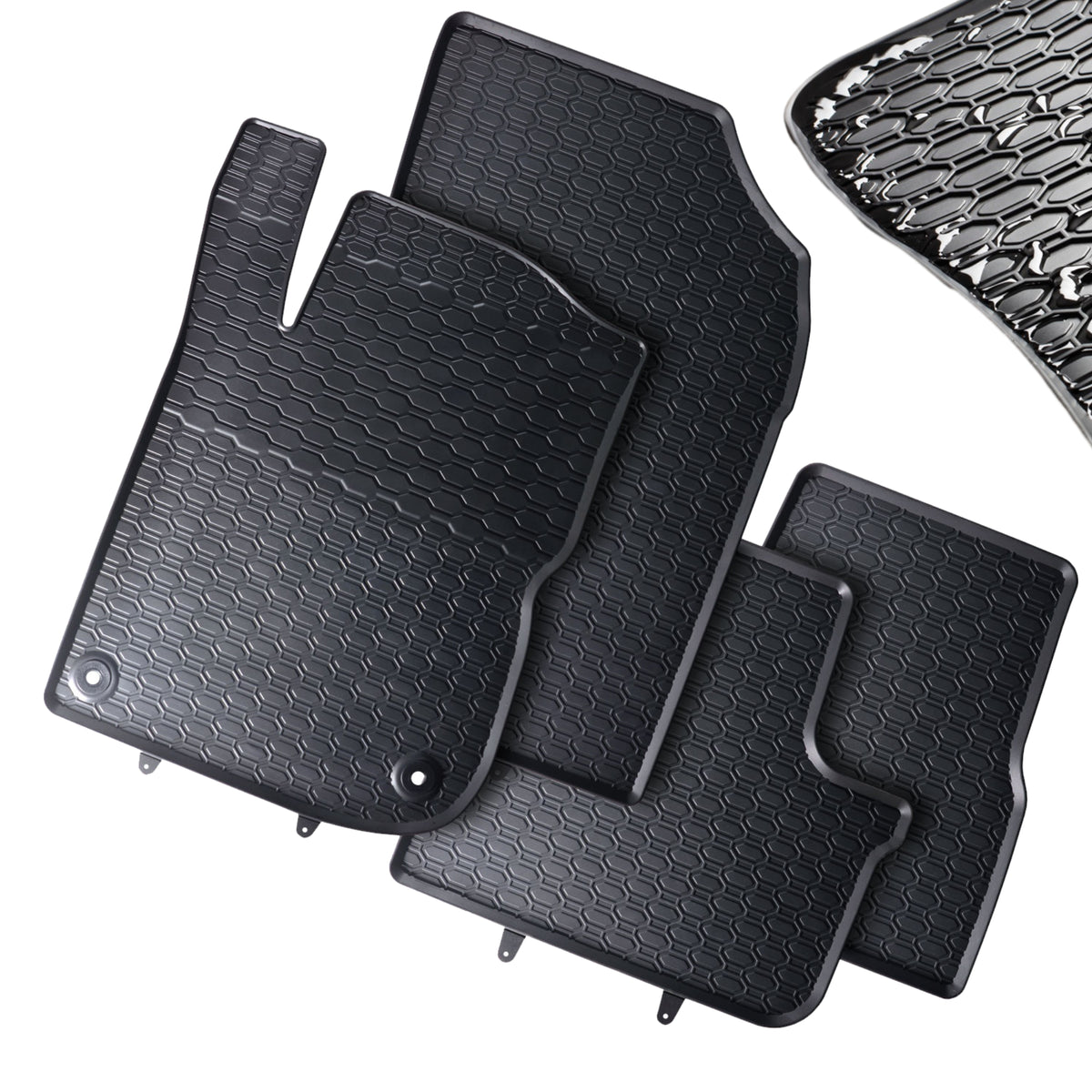 Dywaniki gumowe Geyer&Hosaja czarne do PEUGEOT 2008 1 I CU SUV 2013 - 2019_2
