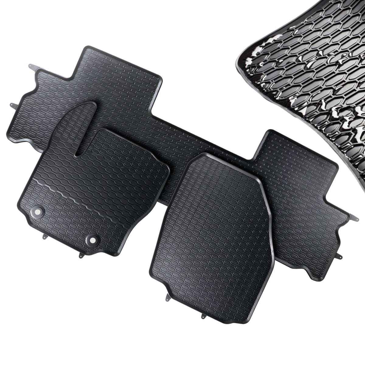 Dywaniki gumowe Geyer&Hosaja czarne do FORD S-MAX 1 I MK1 Van 2006 - 2014_2