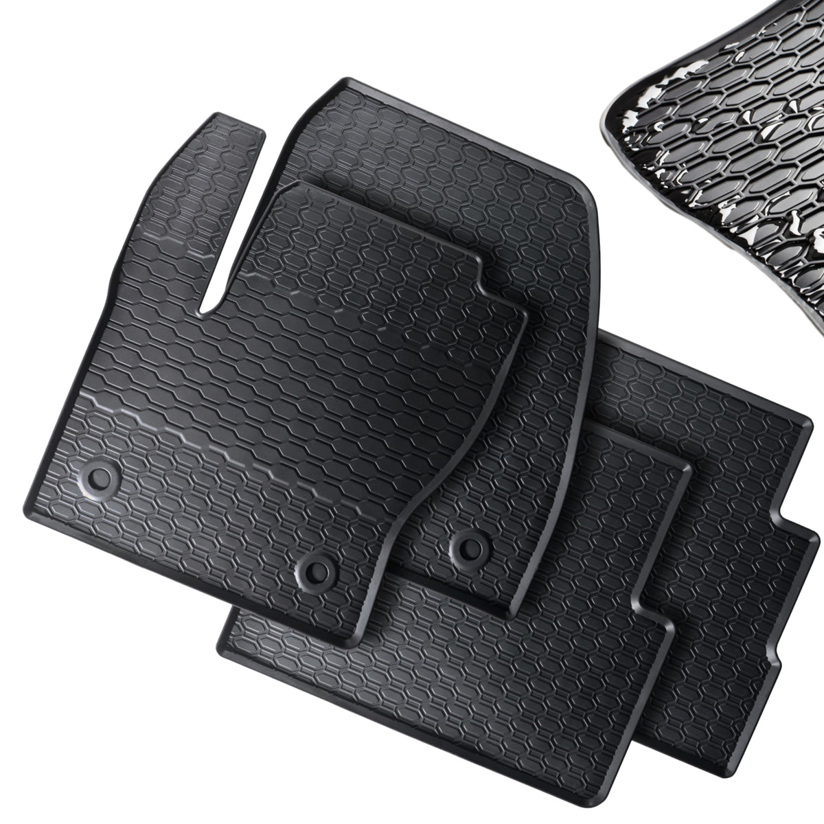 Dywaniki gumowe Geyer&Hosaja czarne do FORD KUGA 2 II SUV 2013 - 2019_2