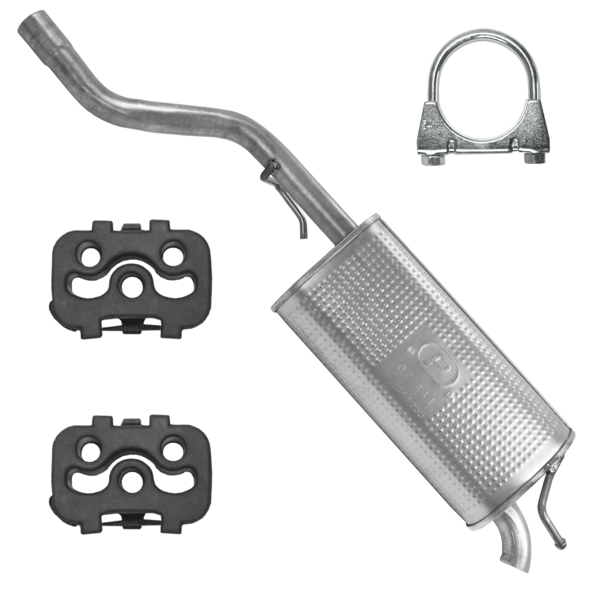 Polmostrów Tłumik końcowy do Opel Corsa 4 IV D od 2006 do 2014 1.4 1.4 Hatchback_1