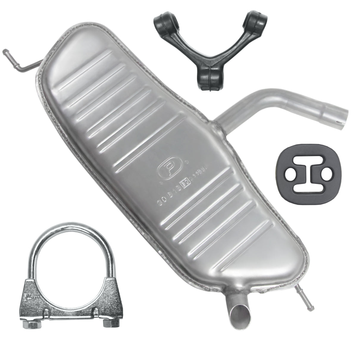 Polmostrów Tłumik końcowy do Volkswagen Golf Plus 5 V od 2003 do 2014 1.6 1.6 Van_1
