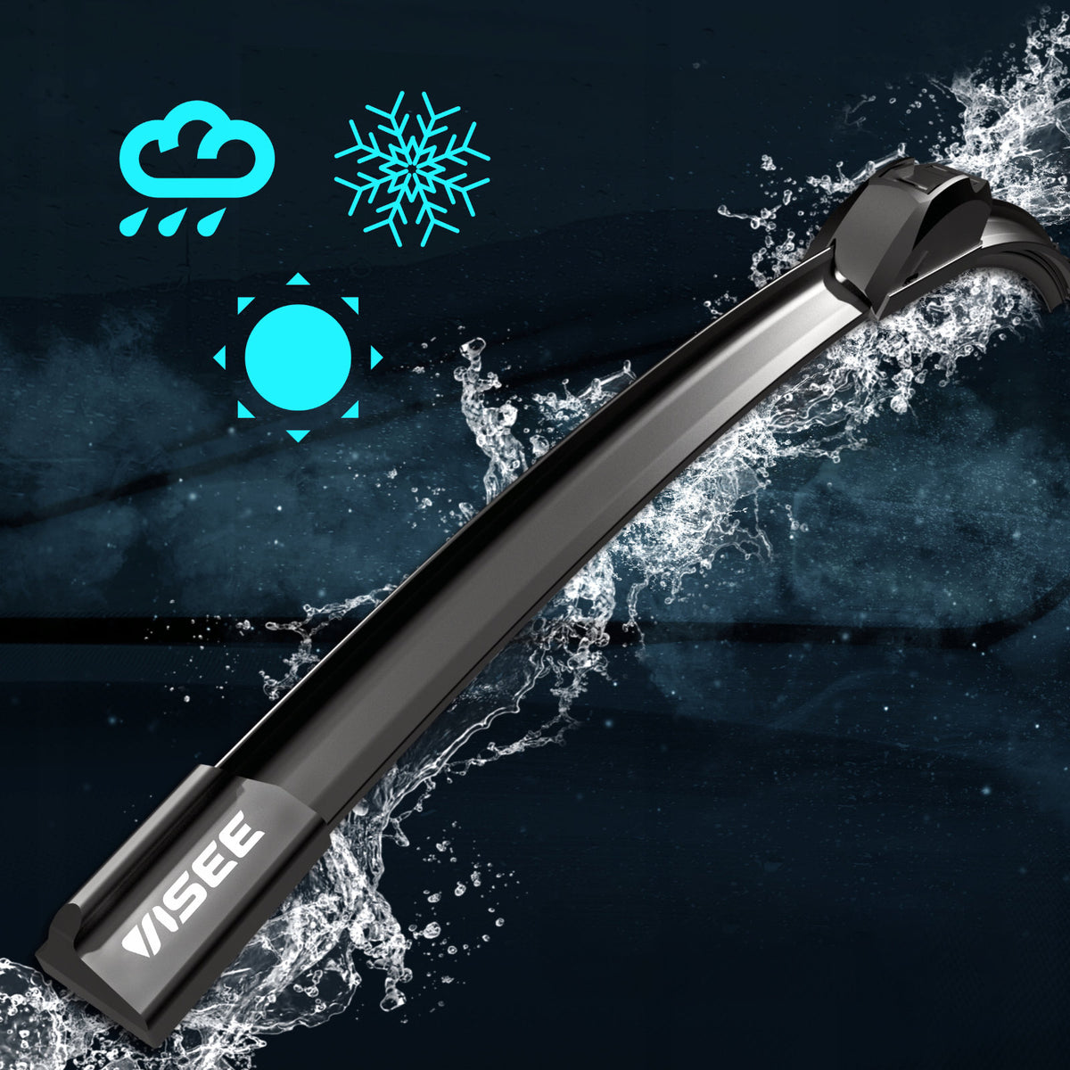 Wycieraczki płaskie na przód Visee do Volkswagen Golf 8 VIII Kombi od 2020 do 2020_1