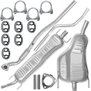 Ferroz Zestaw tłumików do Opel Astra H III 3 1.6i 16V Kombi (03.2004-12.2010)_1
