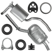 Ferroz Komplet tłumików do Mercedes 190 W201 2.0i / 2.0 D (10.1982-08.1993)_1