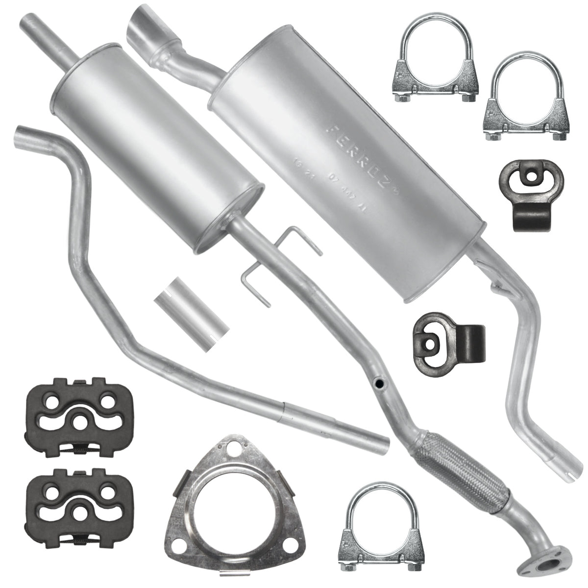 Ferroz Zestaw tłumików do Opel Corsa D 1.4 Hatchback (07.2006-12.2014)_1