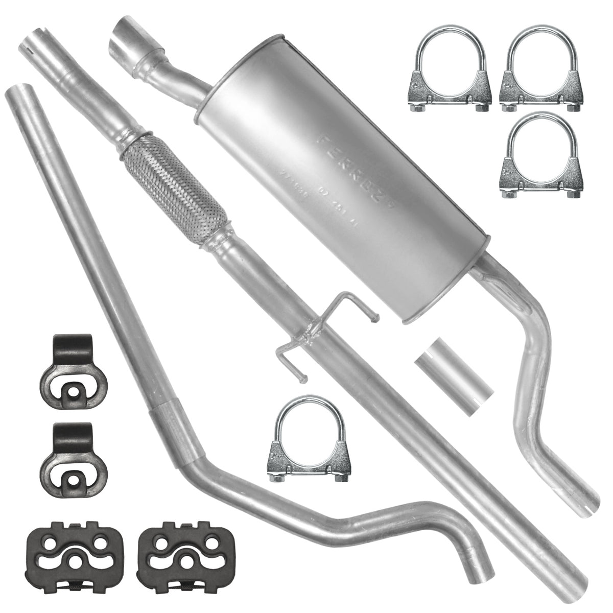 Ferroz Zestaw tłumików do Opel Corsa D 1.3 CDTI Hatchback (07.2006-12.2014)_1