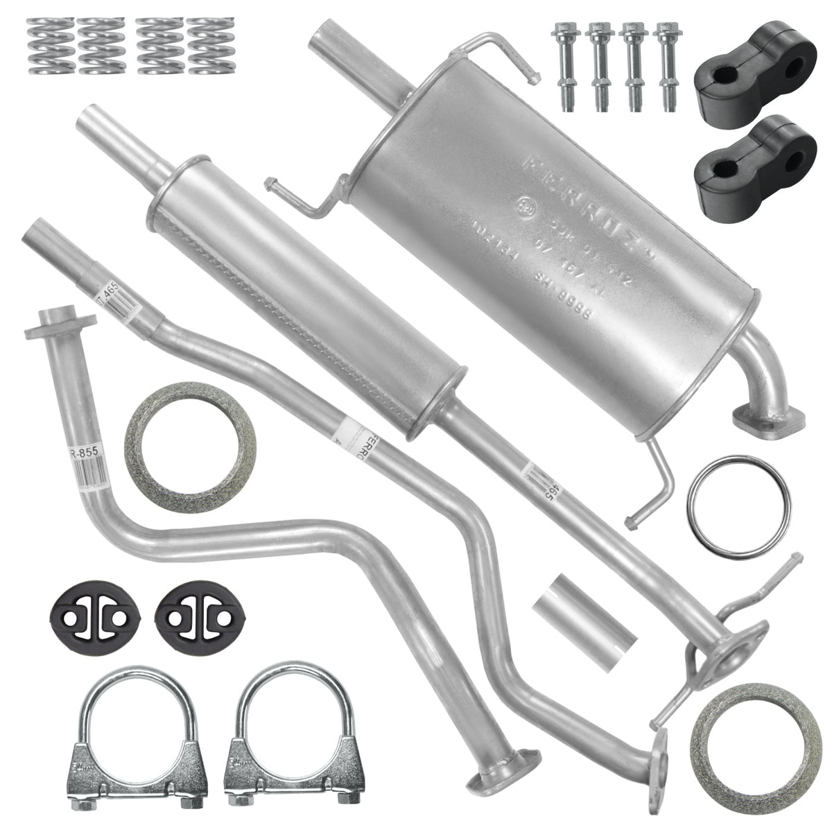 Ferroz Zestaw tłumików do Opel Agila B 1.0i (04.2008-10.2014)_1