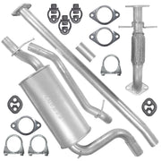 Ferroz Komplet tłumików do Ford Focus II 2 MK2 1.6 TDCI Hatchback (09.2004-09.2011)_1