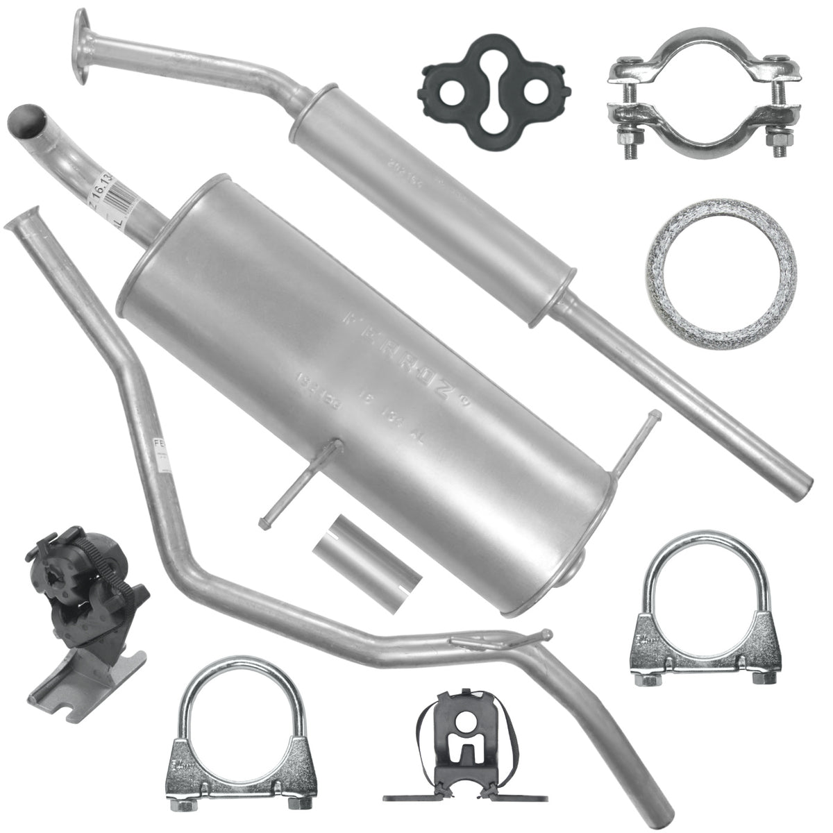 Ferroz Komplet tłumików do Peugeot 307 1 I 1.6 Kombi (04.2001-05.2009)_1