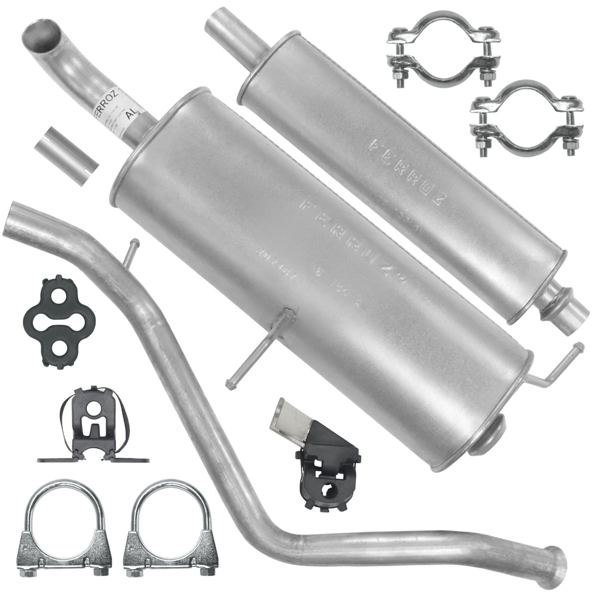 Ferroz Zestaw tłumików do Peugeot 307 1 I 2.0 Hatchback (04.2001-05.2009)_1