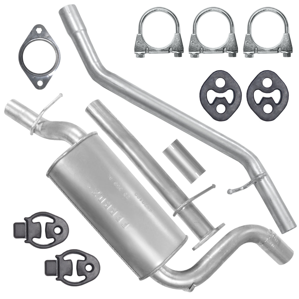 Ferroz Zestaw tłumików do Volvo V50 1 I 2.0 D Kombi Dpf (12.2003-12.2012)_1