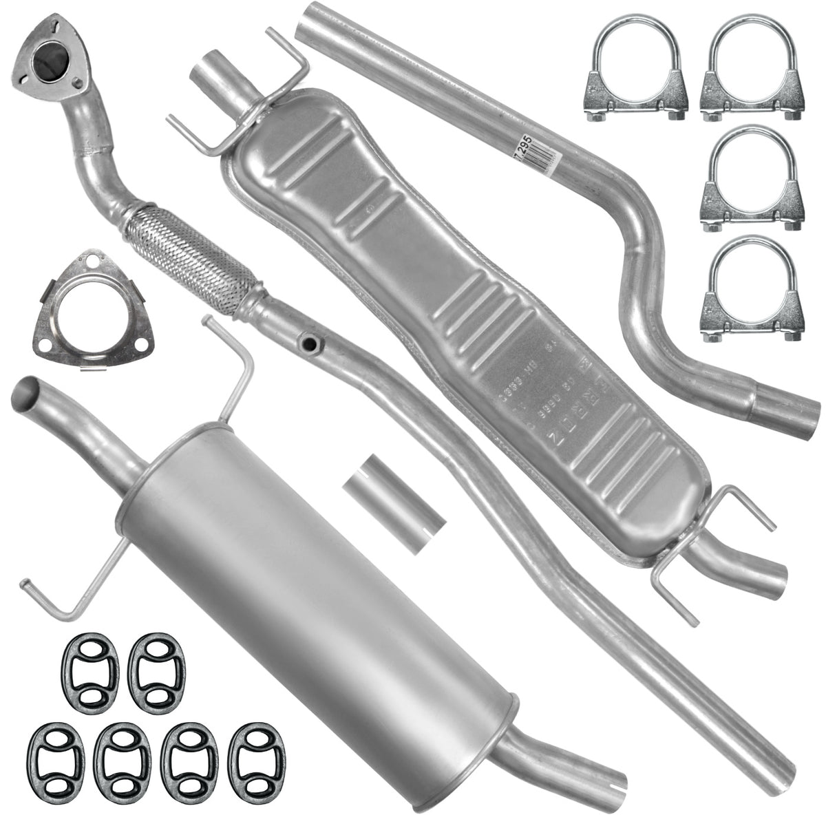 Ferroz Zestaw tłumików do Opel Astra H III 3 1.6 Hatchback (03.2004-12.2010)_1