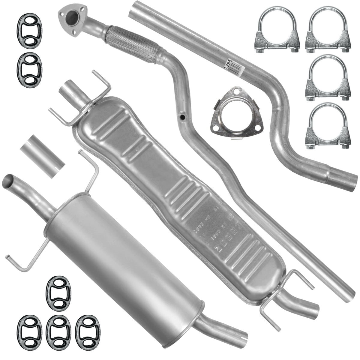 Ferroz Zestaw tłumików do Opel Astra H III 3 1.8 Hatchback (03.2004-12.2010)_1