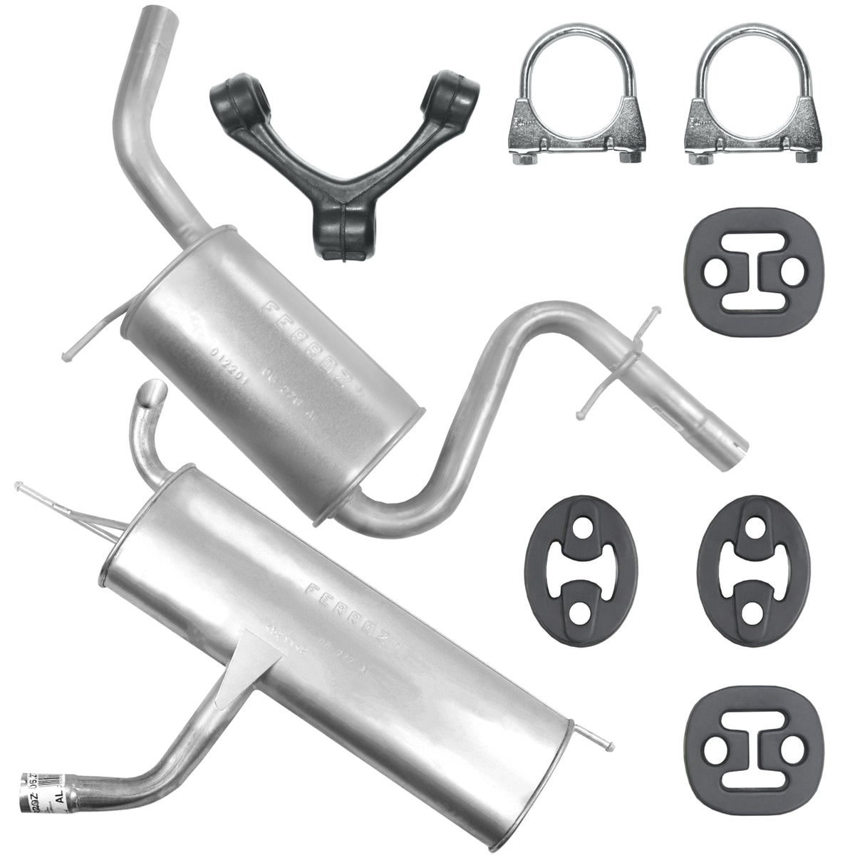 Ferroz Komplet tłumików do Volkswagen Golf 5 V 1.6 FSI Hatchback (10.2003-11.2008)_1