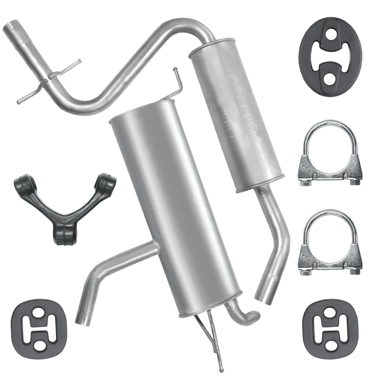 Ferroz Zestaw tłumików do Volkswagen Golf Plus 5 V 1.4 FSI Hatchback (12.2004-01.2014)_1