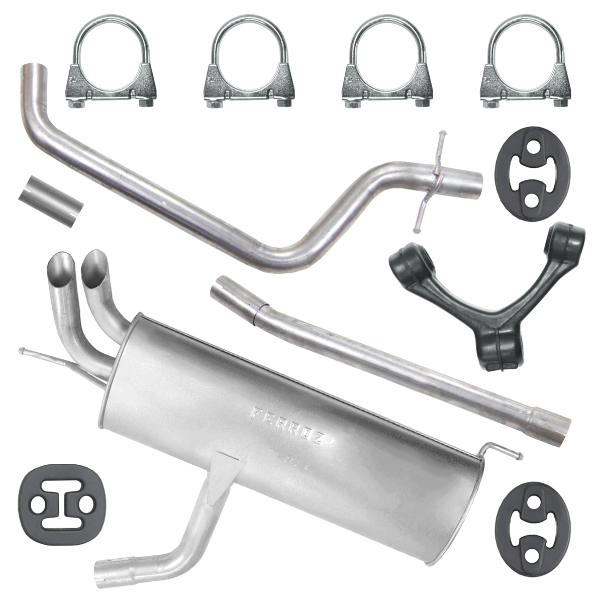 Ferroz Komplet tłumików do Volkswagen Golf 5 V 1.9 TDI Hatchback (10.2003-11.2008)_1