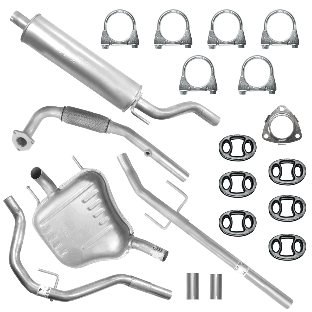 Ferroz Zestaw tłumików do Opel Vectra C 1.6i / 1.8i Hatchback| Sedan (04.2002-01.2009)_1