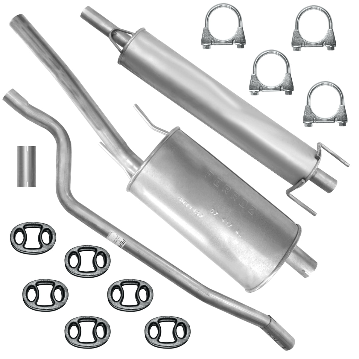 Ferroz Zestaw tłumików do Opel Combo Corsa C 1.4i / 1.6i (09.2000-12.2011)_1