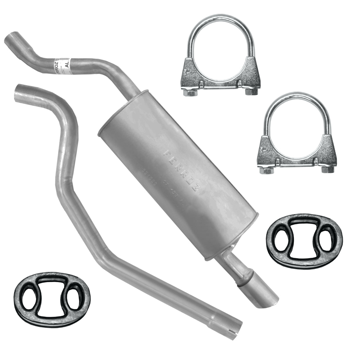 Ferroz Zestaw tłumików do Opel Corsa D 1.7 CDTI Hatchback (07.2006-12.2014)_1