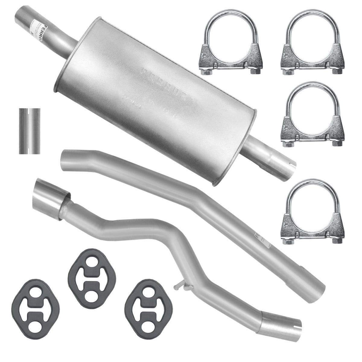 Ferroz Zestaw tłumików do Mercedes B B180 W245 2.0 CDI Hatchback (03.2005-11.2011)_1