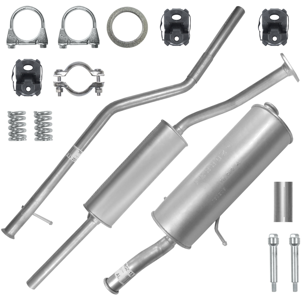 Ferroz Zestaw tłumików do Citroen Xsara Picasso 1 I 1.6i Hatchback (12.1999-06.2012)_1