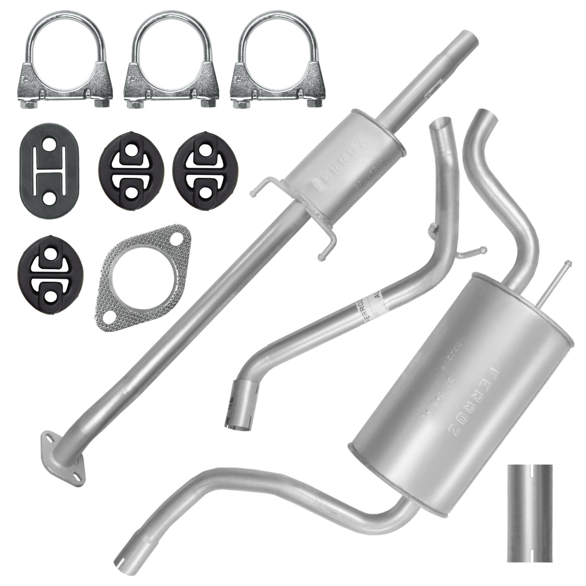 Ferroz Zestaw tłumików do Kia Ceed I 1 ED 1.4i / 1.6i Hatchback (12.2006-12.2012)_1