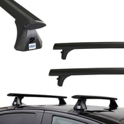 Czarne Aluminiowe Belki dachowe do Mitsubishi ASX VSX_ VSE_ Cruz Airo Dark (od 2023)