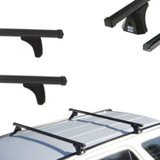 Czarne Stalowe Belki dachowe do Ford EcoSport MK2 Cruz Oplus SX (od 2014)