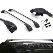 Srebrne Aluminiowe Belki dachowe do Kia Sorento UM (2016-2020) RIDIGO AERO Silver
