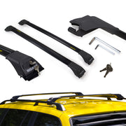Srebrne Aluminiowe Belki dachowe do Mazda 5 CR 5d (2005-2010) RIDIGO AERO Silver